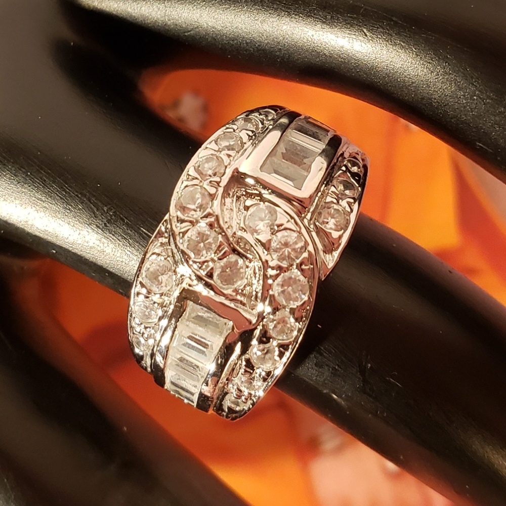 Vintage 1990s Epiphany CZ Ring